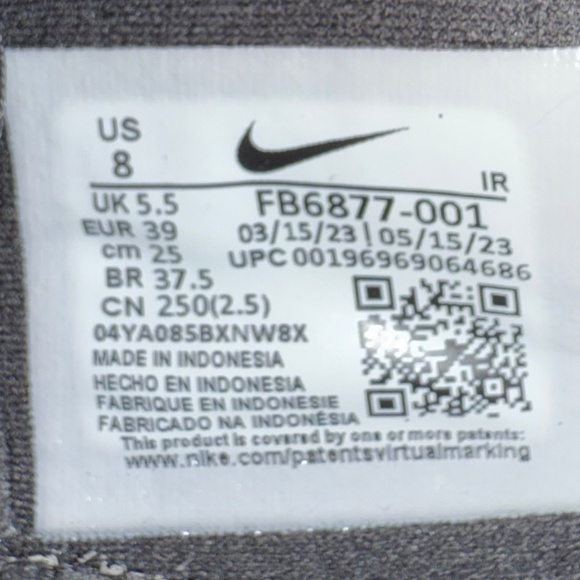 Women's Nike Cortez Black/Sail-Alabaster US 8 - Picture 7 of 8